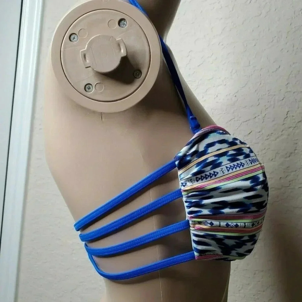 PINK BY VICTORIA'S SECRET STRAPPY BIKINI TOP - Picture 2 of 8